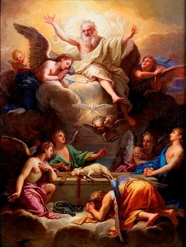 L'Adoration de l'Agneau mystique, Jean Jouvenet, 1680 vers