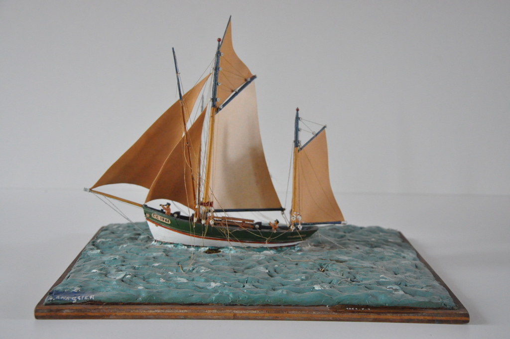 Diorama, maquette de bateau_0