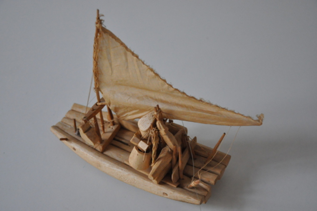 Maquette de bateau, jangada_2