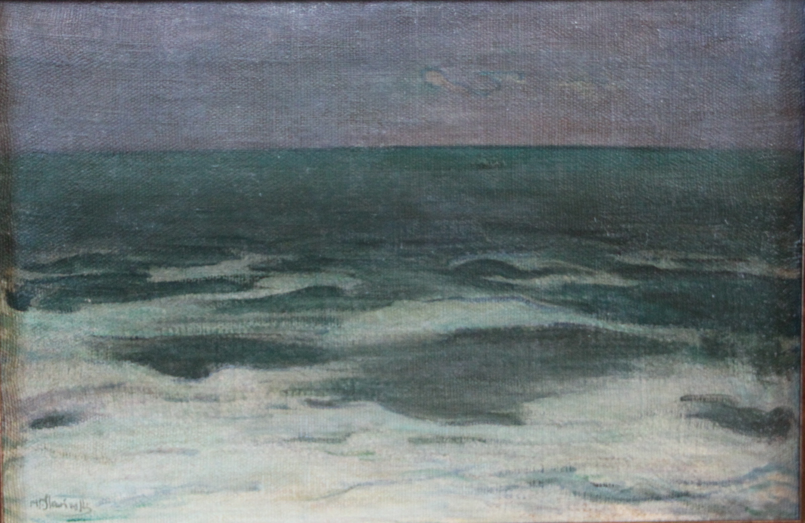 Marine avant l'orage, Wladyslaw Slewinski, 1889