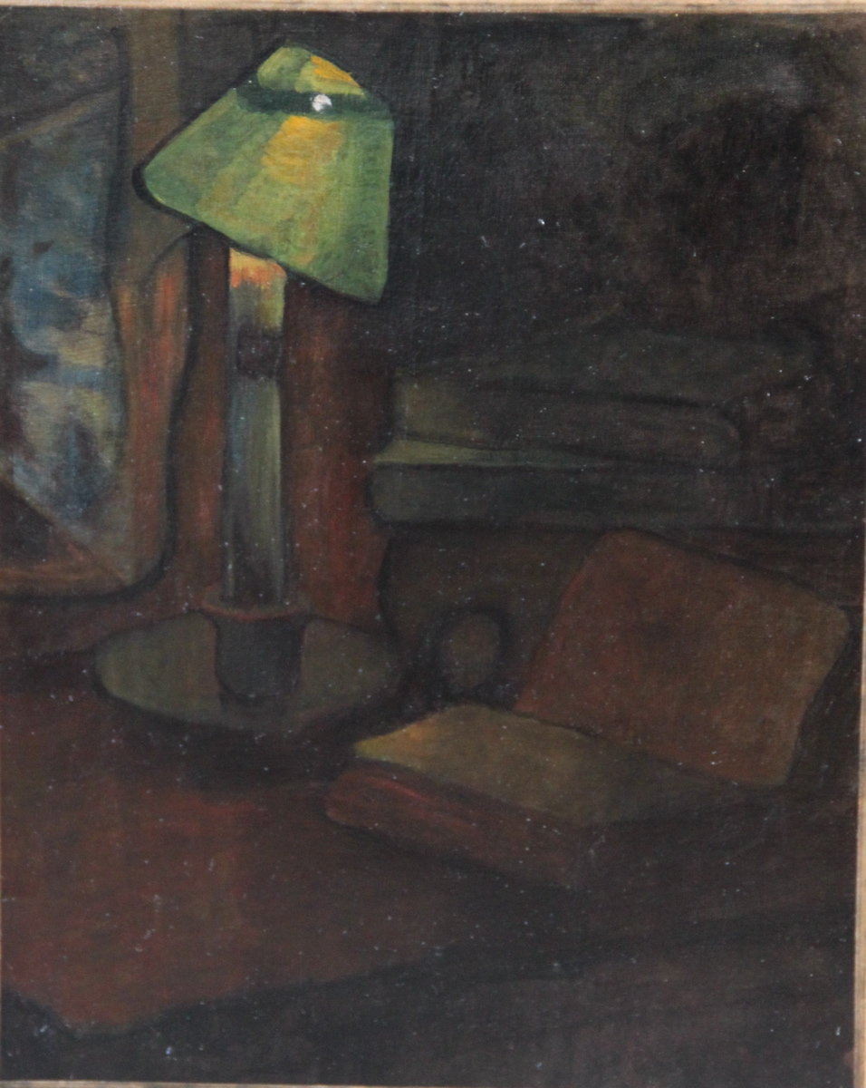 Nature morte à la lampe, Wladyslaw Slewinski, 1897 vers