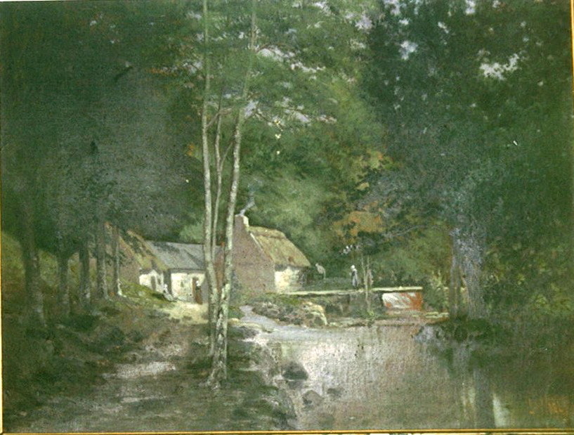 Le Bois d'Amour à Pont-Aven, Louis Noël, 2e moitié 19e siècle, 1er quart 20e siècle
