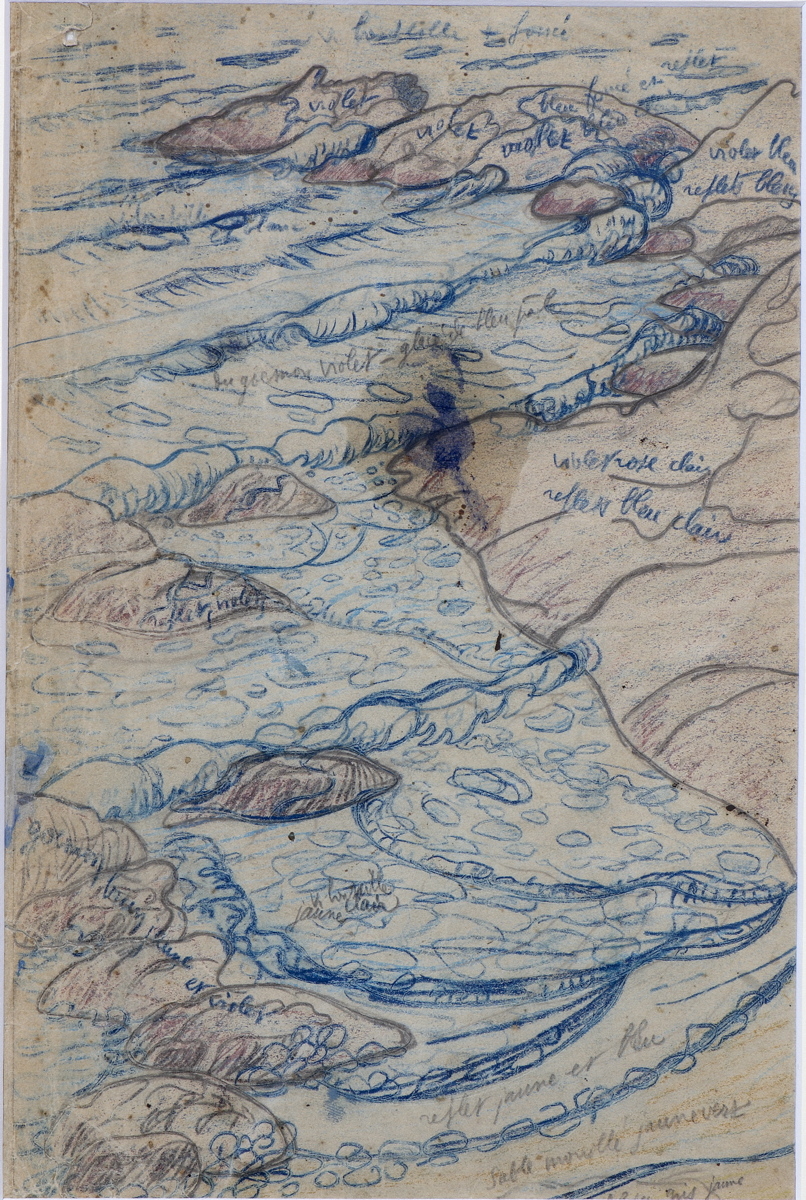Etude pour Les Goémoniers, André Jolly, 1910