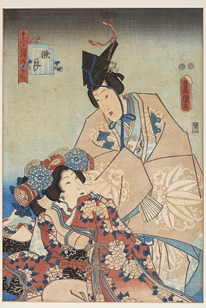 Deux acteurs, Utagawa Toyokuni Iii, 1800,1865