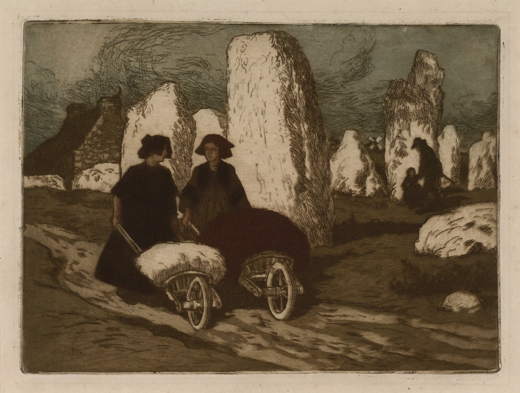 Les Brouettes, Carnac, Pierre Gatier, 1908