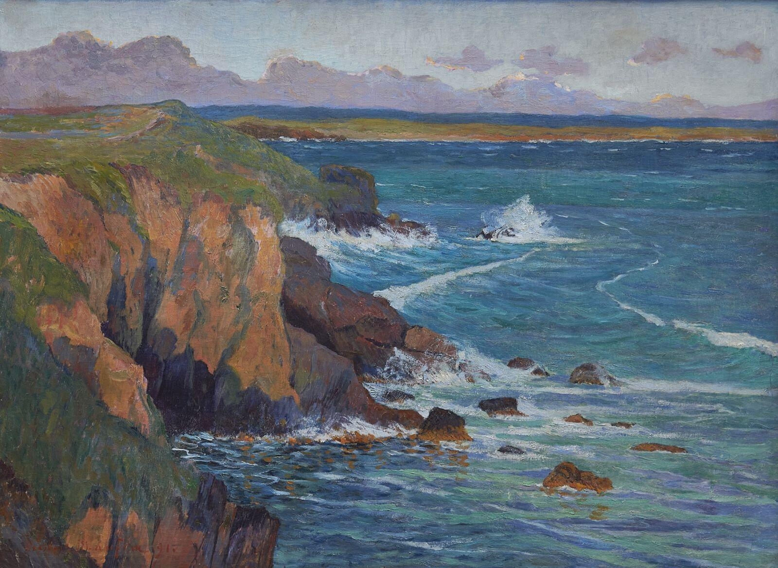 La Côte sauvage du Pouldu, Maxime Maufra, 1891