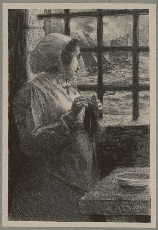 Paimpolaise, Fernand-Louis Gottlob, 1905