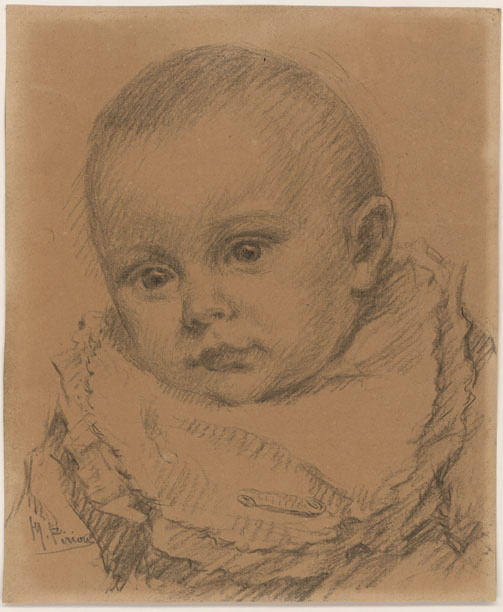 Jean Rigoussen bébé, Mary Piriou-Bazin, 1922