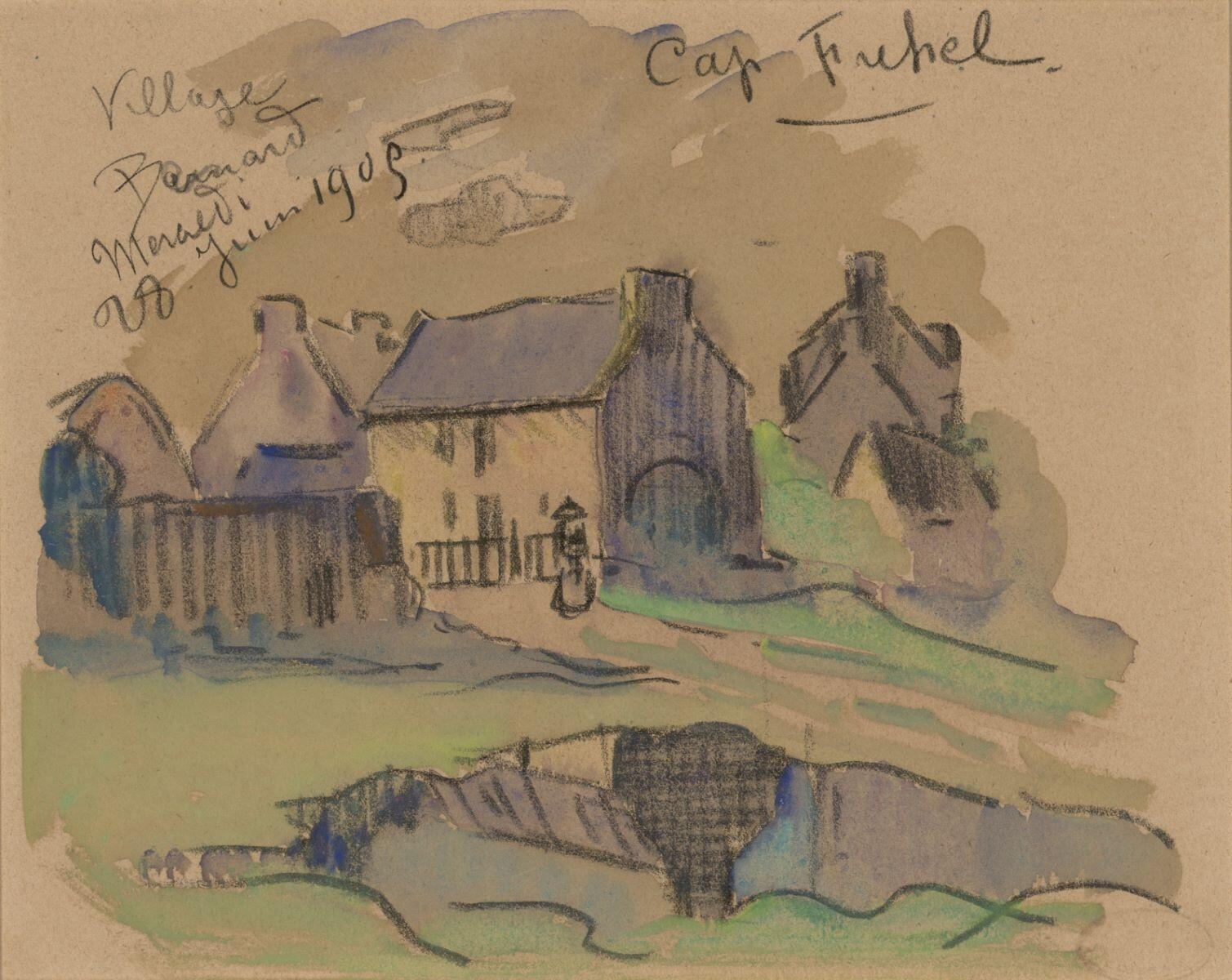 Le Cap Fréhel, Gustave Loiseau, 1905