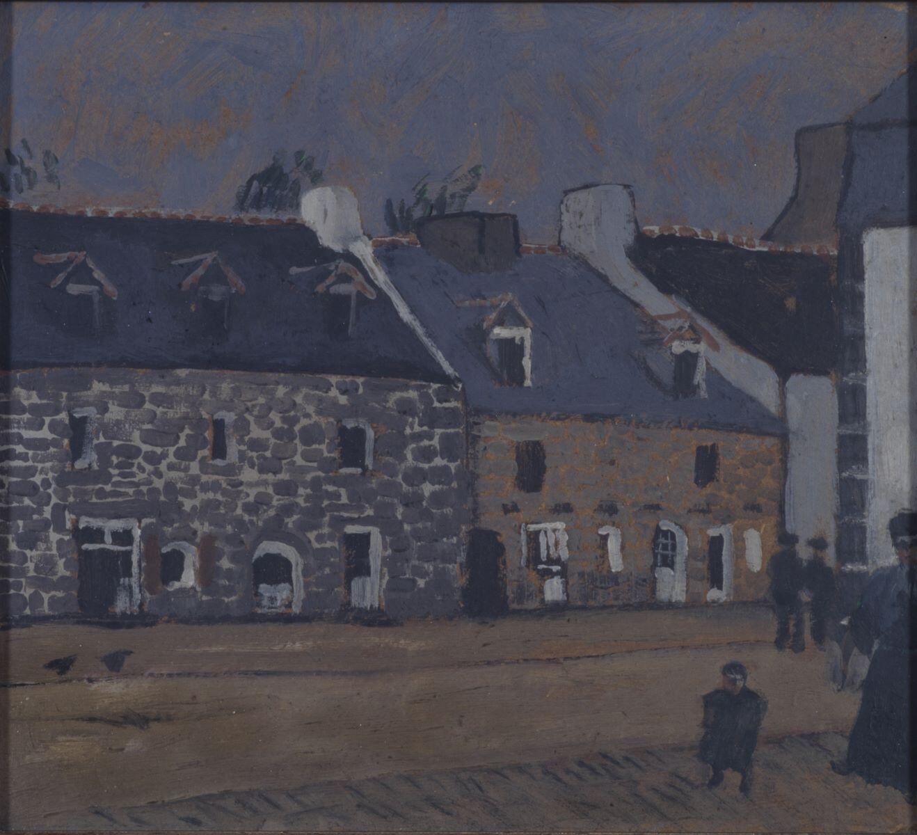 Maisons à Pont-Aven, Jean-Émile Laboureur, 1907