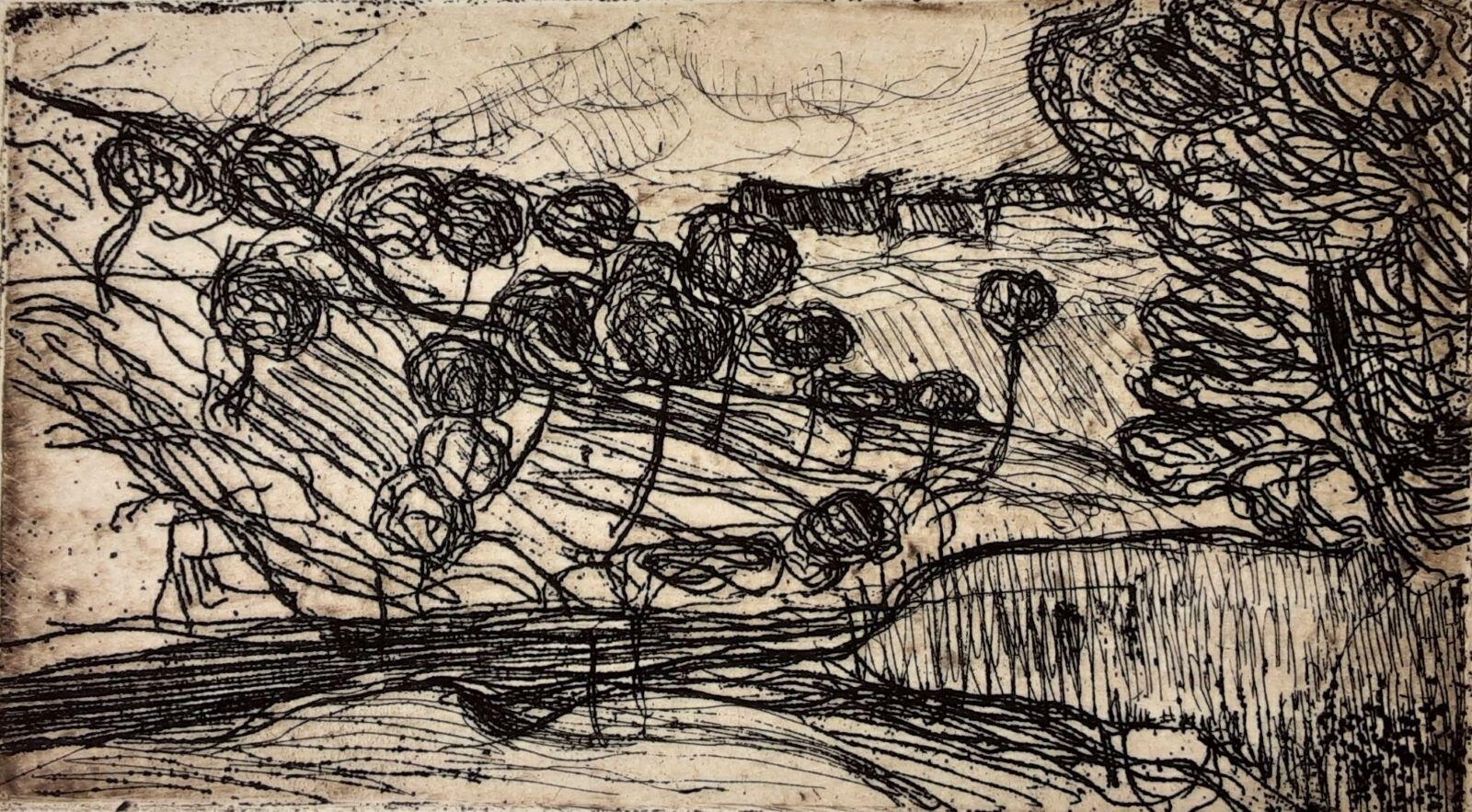 Arbres au bord de l'eau, Арман Сеген, 1893