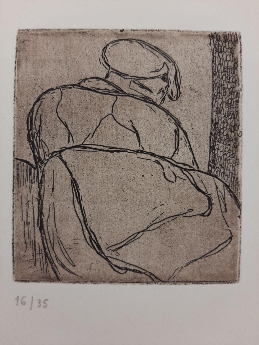 Petite étude de Bretonne, Арман Сеген, 1893-1894