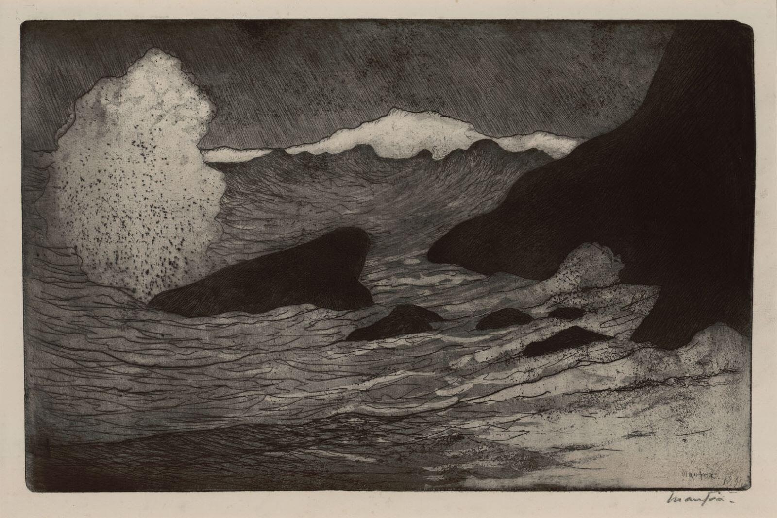 La Vague, Maxime Maufra, 1894