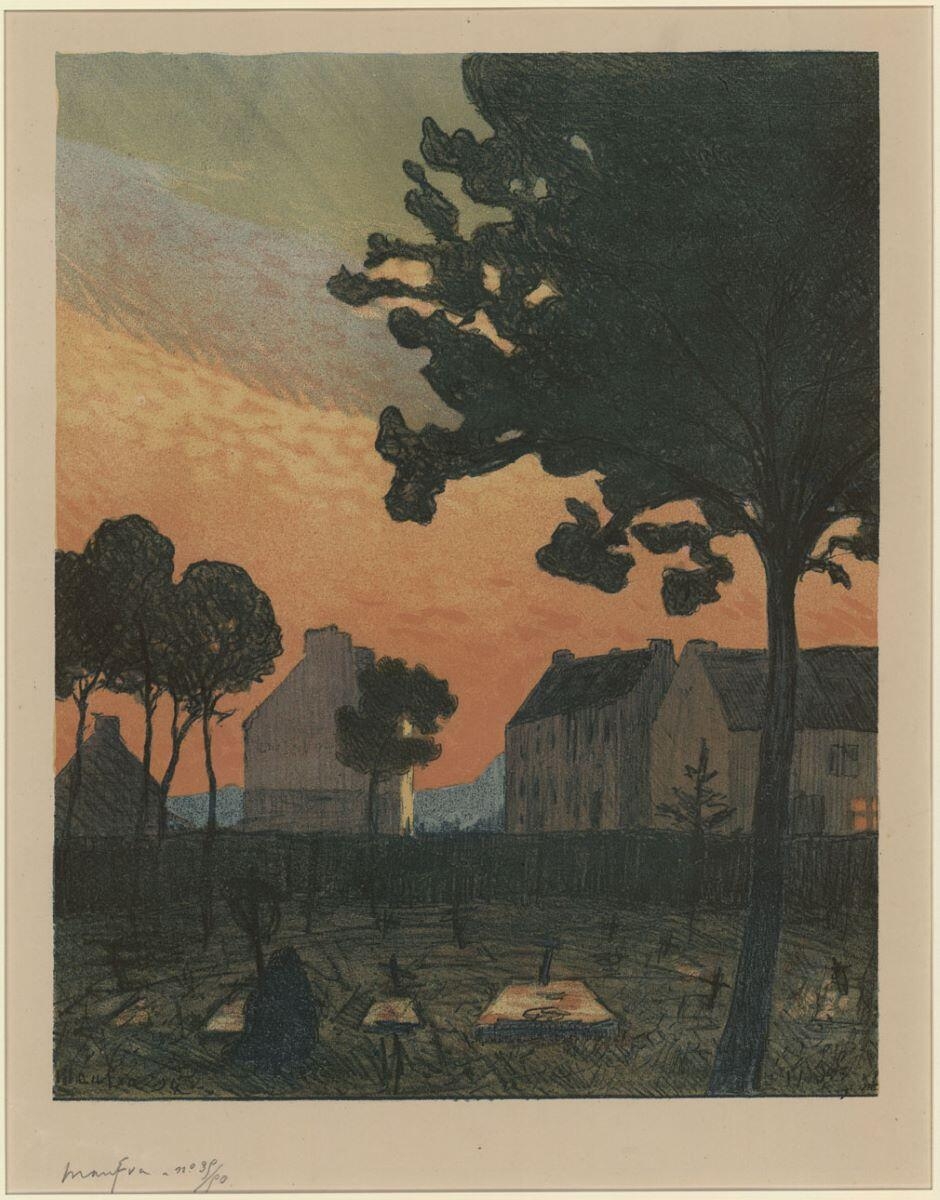 Le Cimetière de Plougasnou, Maxime Maufra, 1894