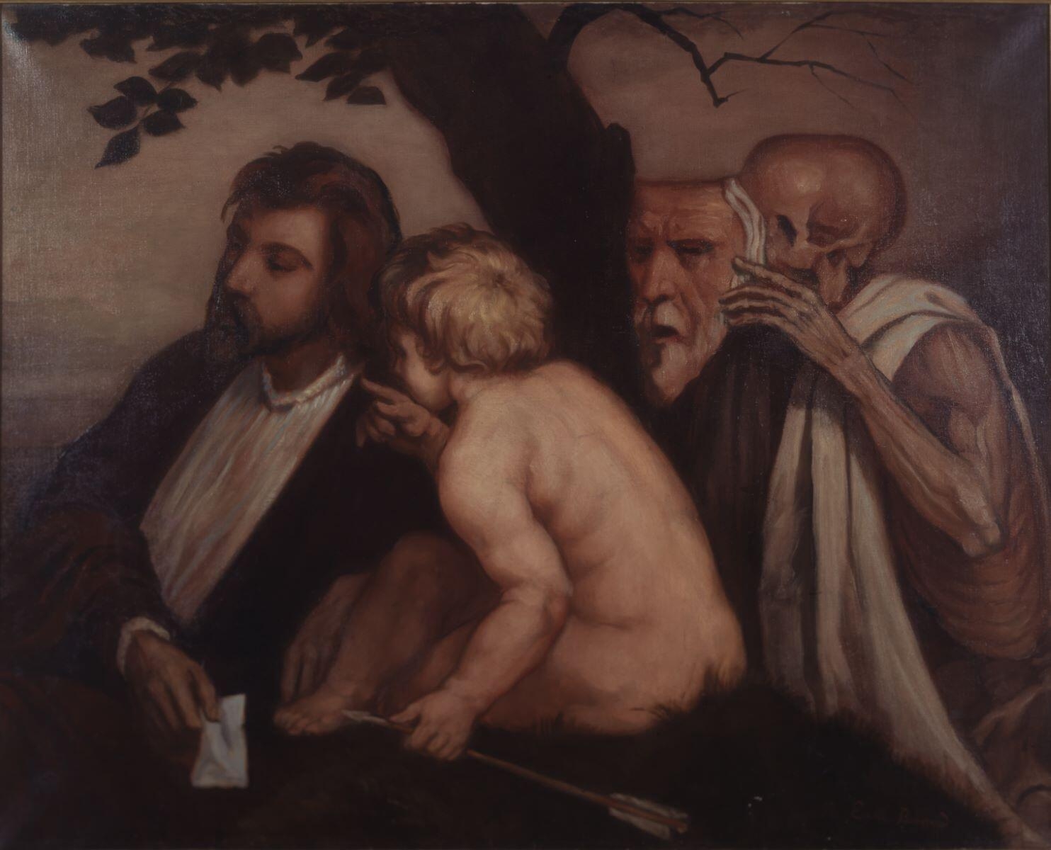 La Vie, les trois âges, Émile Bernard, 1910