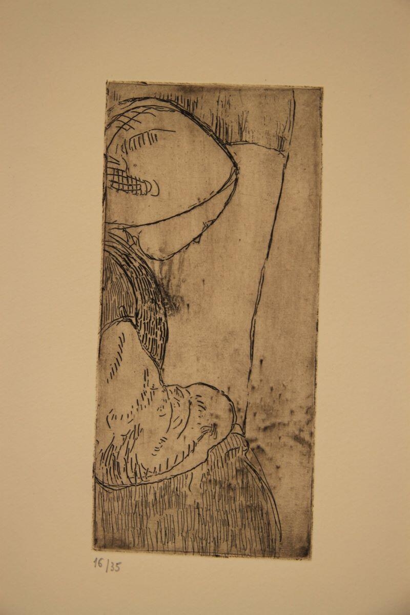 Profil de femme assise, Арман Сеген, 1893-1894