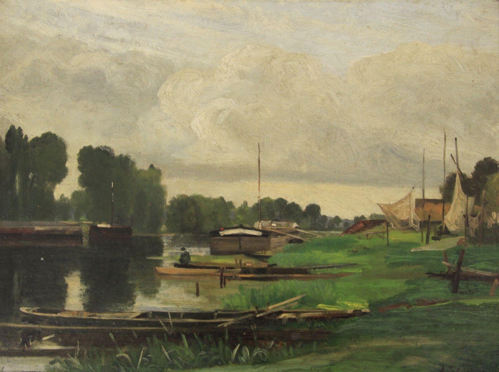 La Berge à Villeneuve. La Garenne, Арман Сеген