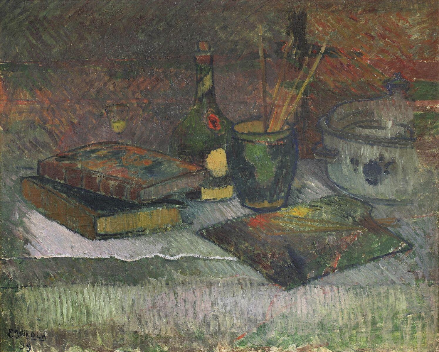 Nature morte, Émile Jourdan, 1899