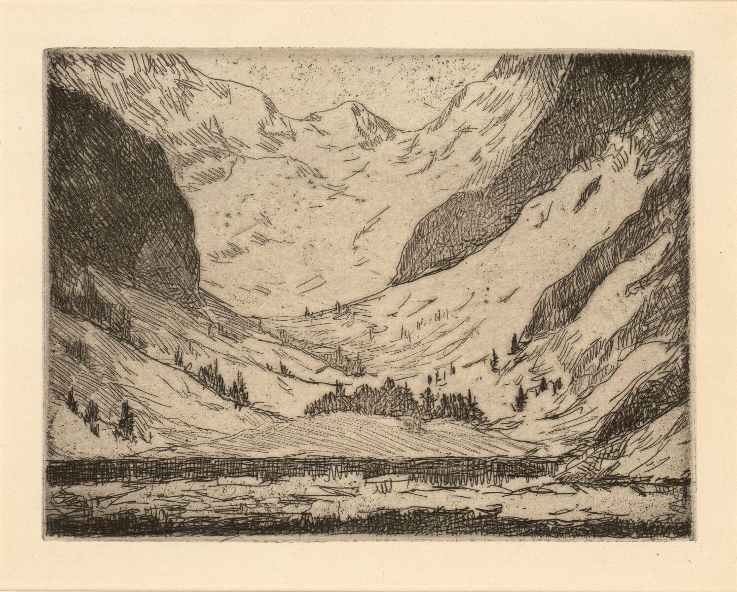 Le lac de Lovitel (Oisans, Dauphiné), Maxime Maufra, 1905