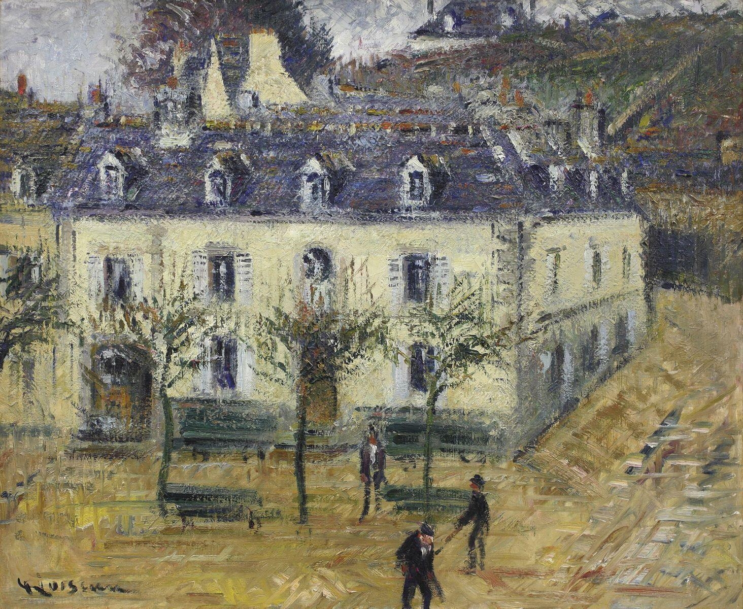 L'Hôtel Julia à Pont-Aven, Gustave Loiseau, 1928