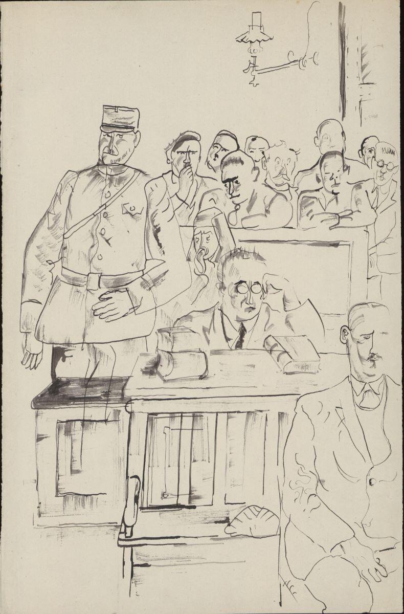 Le Tribunal de Quimper, Pierre Cavellat, 1931-1934