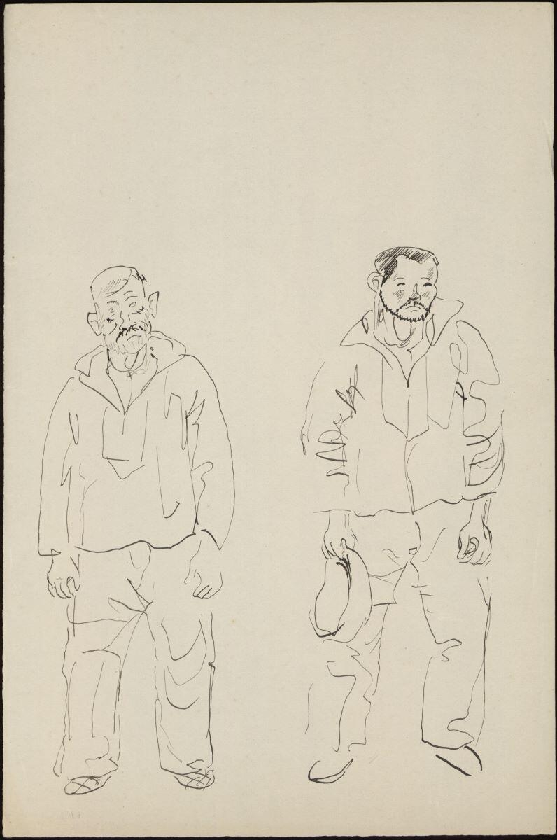 Deux Marins, Pierre Cavellat, 1931-1934