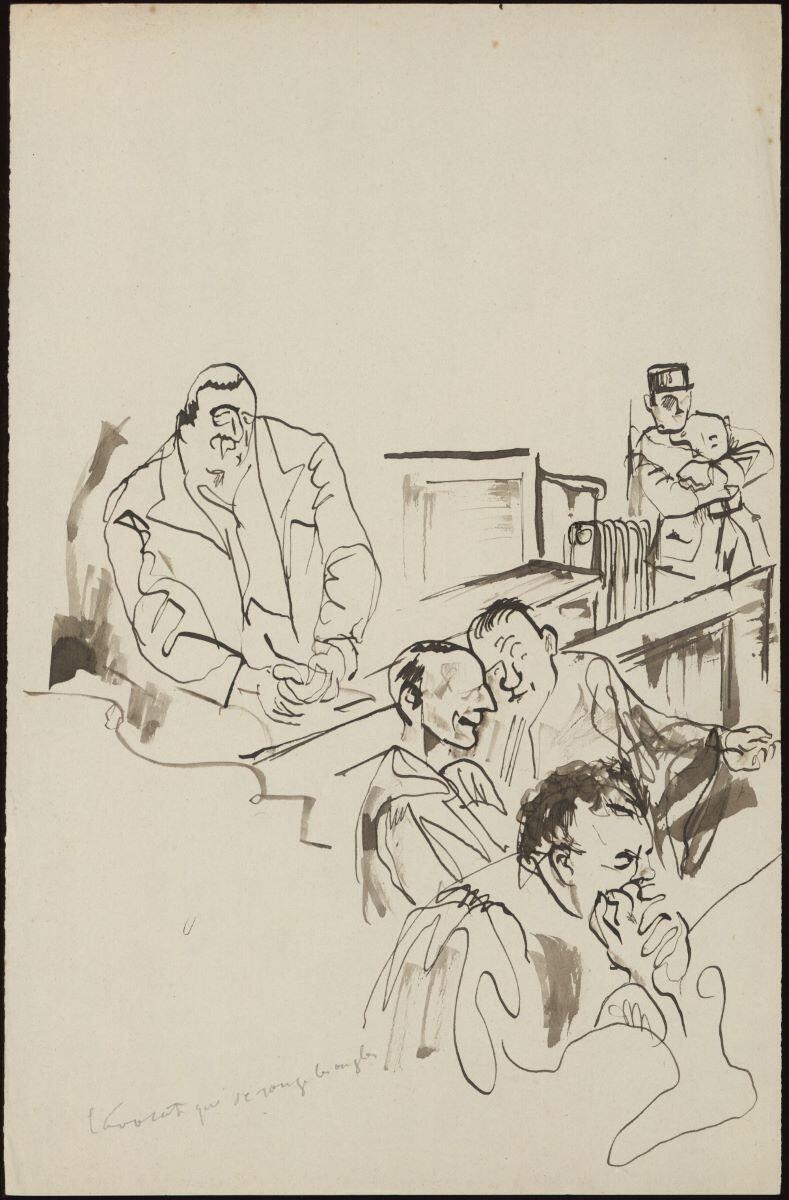 L'Avocat qui se ronge les ongles, Pierre Cavellat, 1931-1934