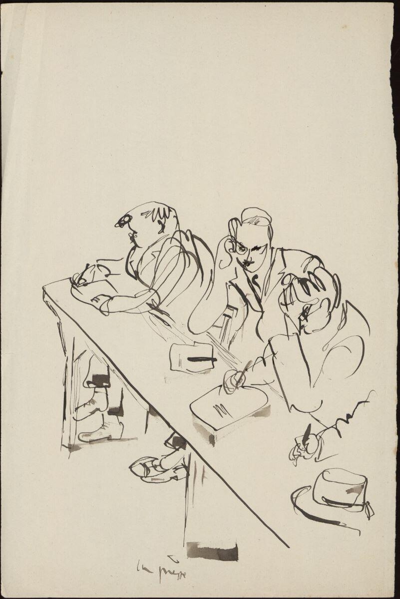 La Presse, Pierre Cavellat, 1931-1934