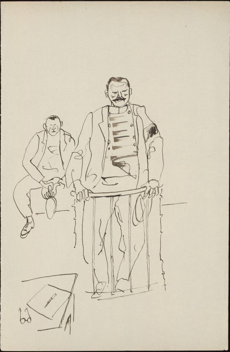 Homme à la barre, Pierre Cavellat, 1931-1934