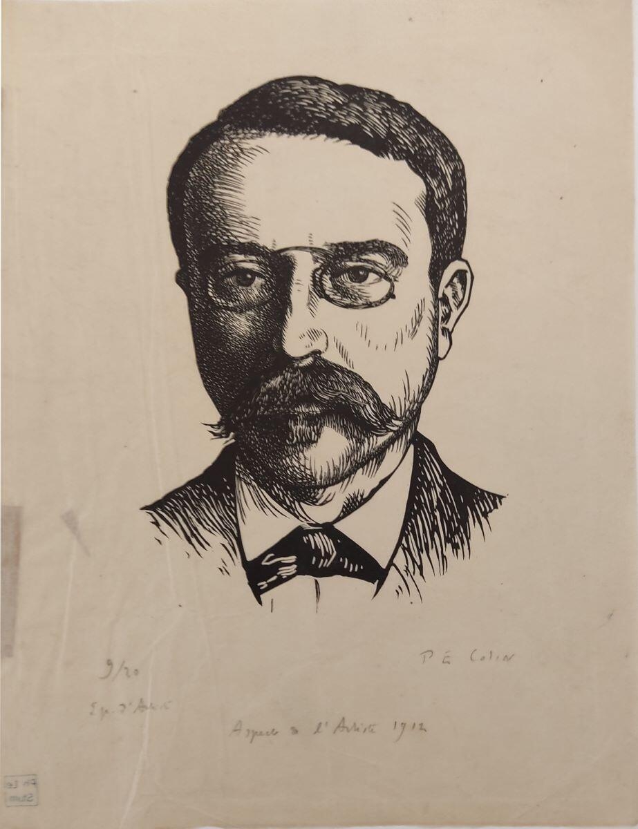 Aspect de l'artiste 1912 (titre inscrit), Paul-Émile Colin, 1912 vers