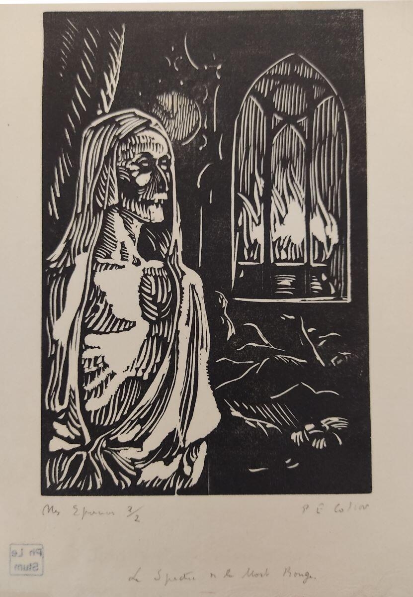 Le Spectre de la mort rouge, Paul-Émile Colin, 1894 vers