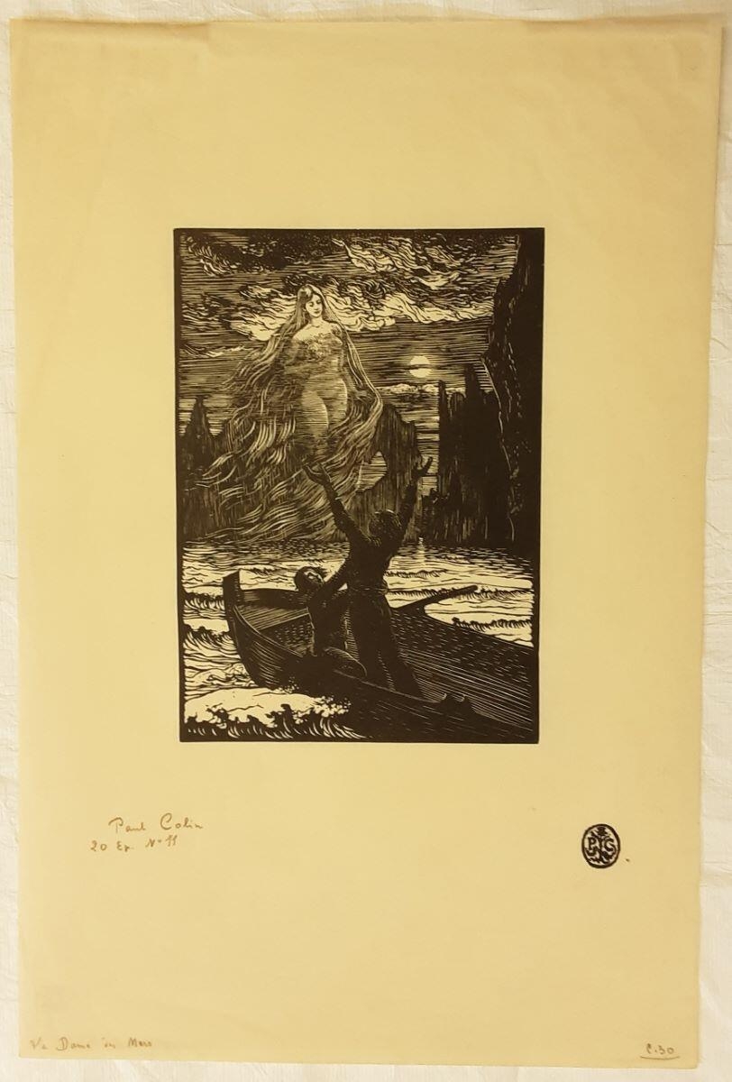 La Dame des mers, Paul-Émile Colin, 1894 vers