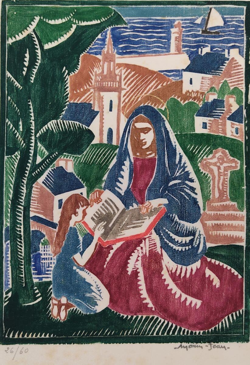 L'Education de la Vierge, Morin-Jean, 1939