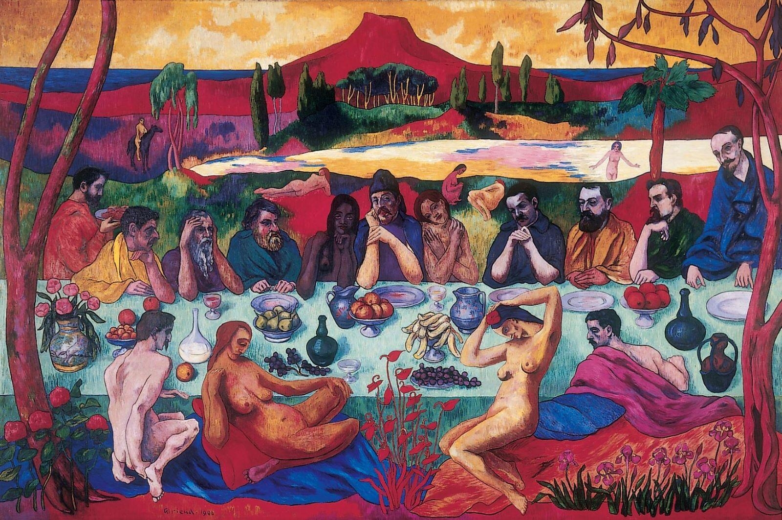 Hommage à Gauguin, Pierre Girieud, 1906