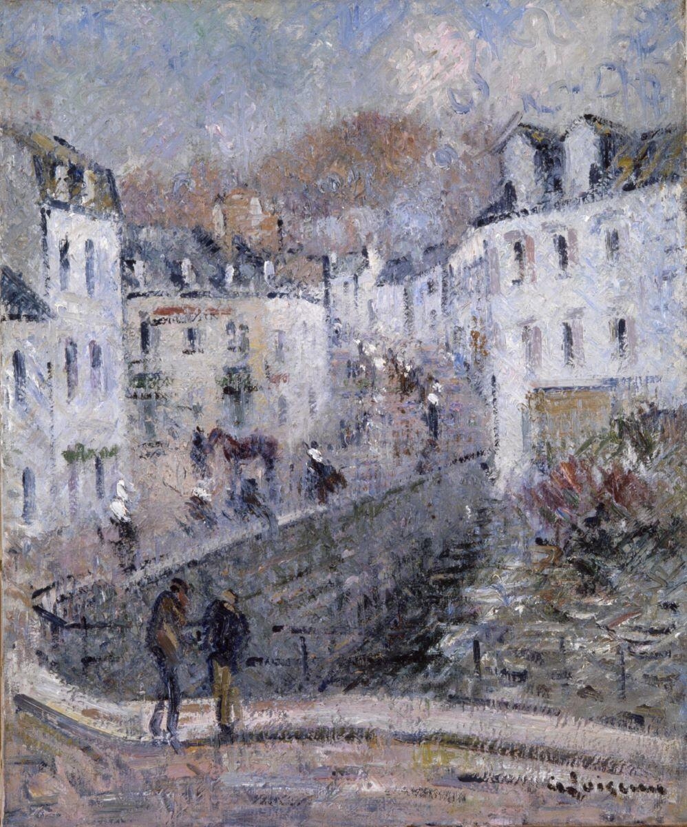 La Rue de Concarneau à Pont-Aven, Gustave Loiseau, 1926