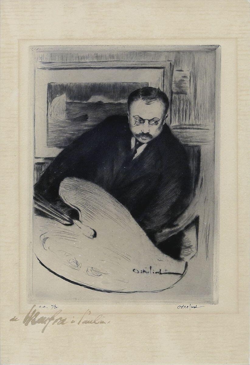 Portrait de Maufra, Allan Österlind