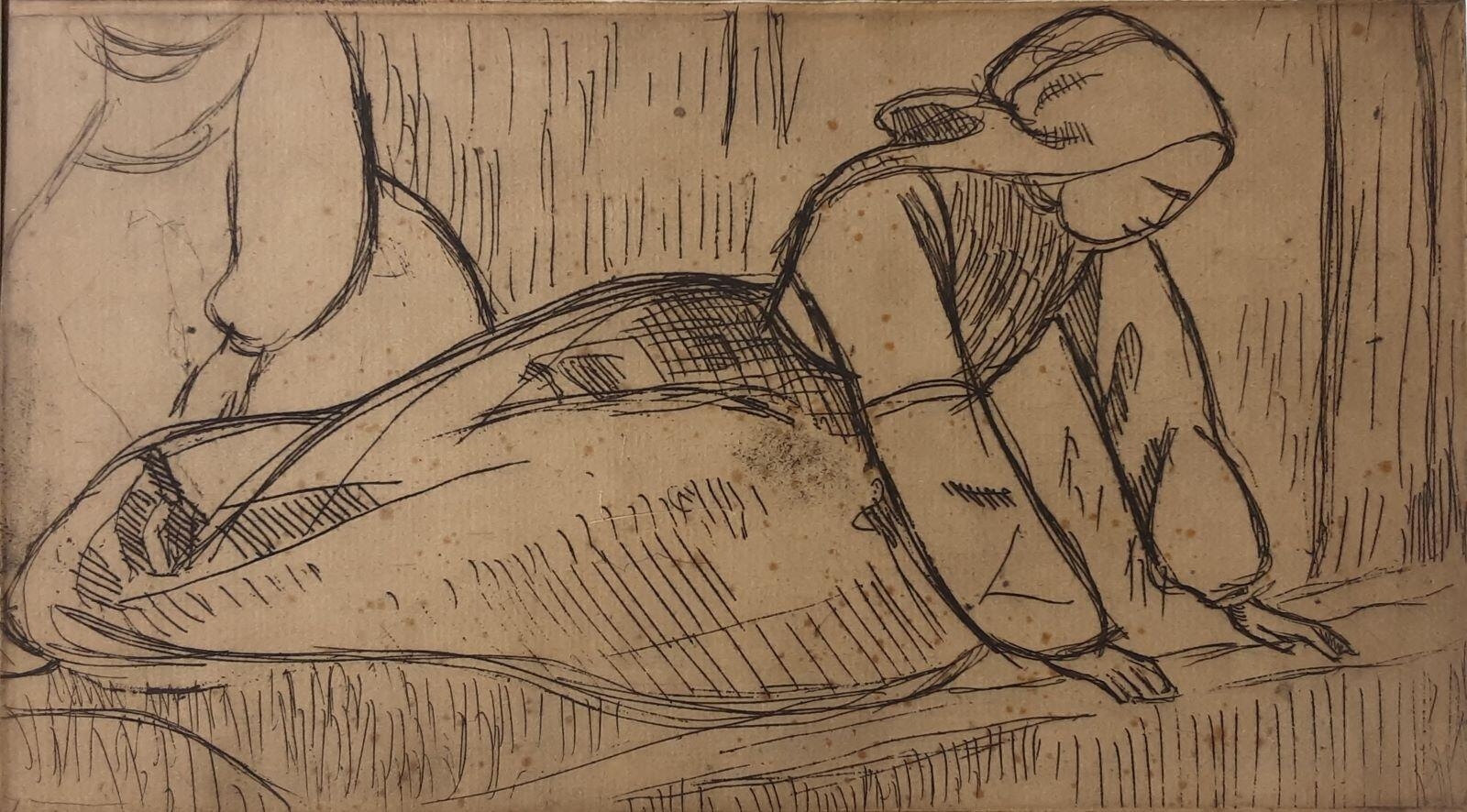 Deux Bretonnes au travail, Арман Сеген, 1893-1894