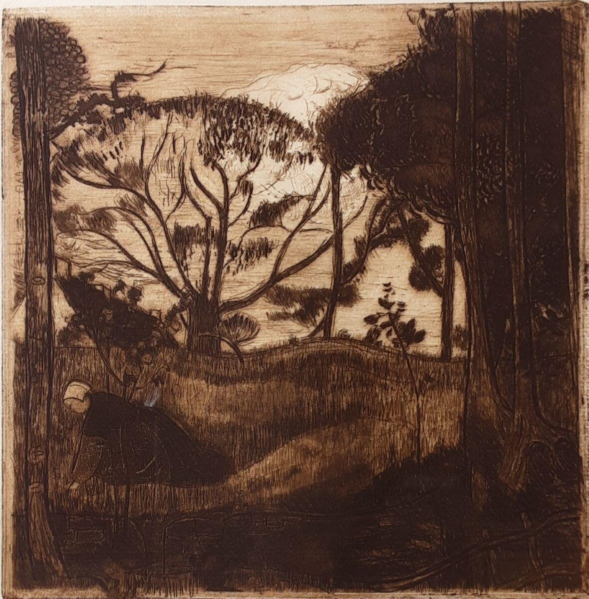 Le Soir ou La Glaneuse, Арман Сеген, 1894
