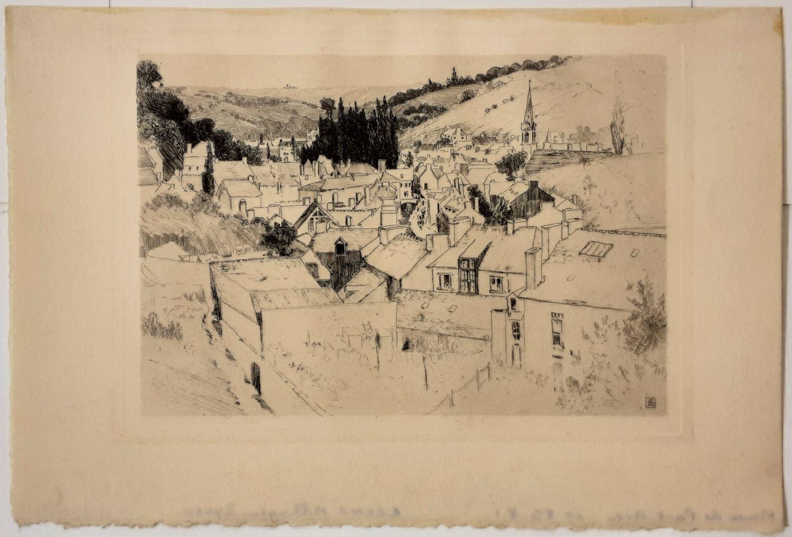 Vue de Pont-Aven, Edward Millington Synge, 1904