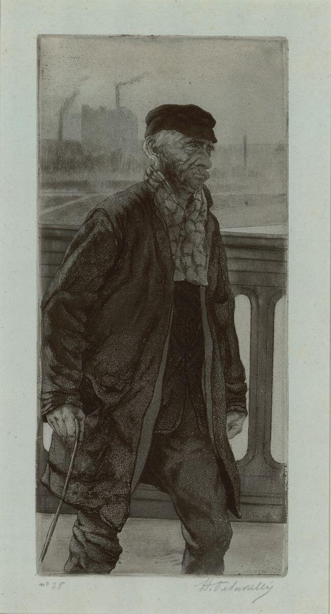Le Ramasseur de bouts de cigares, Henri Delavallée, 1892