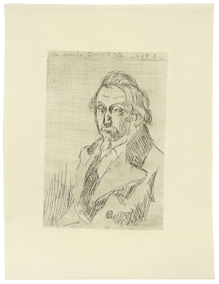 Portrait d'Emile Bernard, Victor-Joseph Roux-Champion, 1927