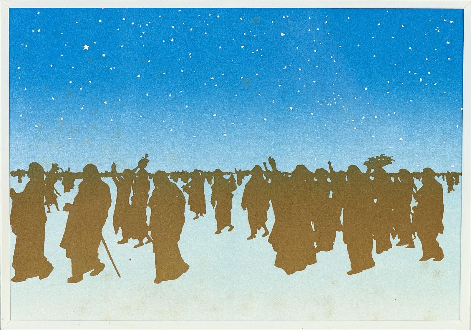 La Marche à l'étoile. Les Femmes (Planche 8), Henri Rivière, 1890