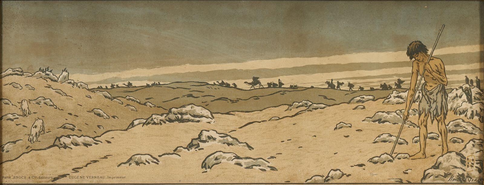 L'Enfant prodigue. Estampe promotionnelle n° 3, Henri Rivière, 1895
