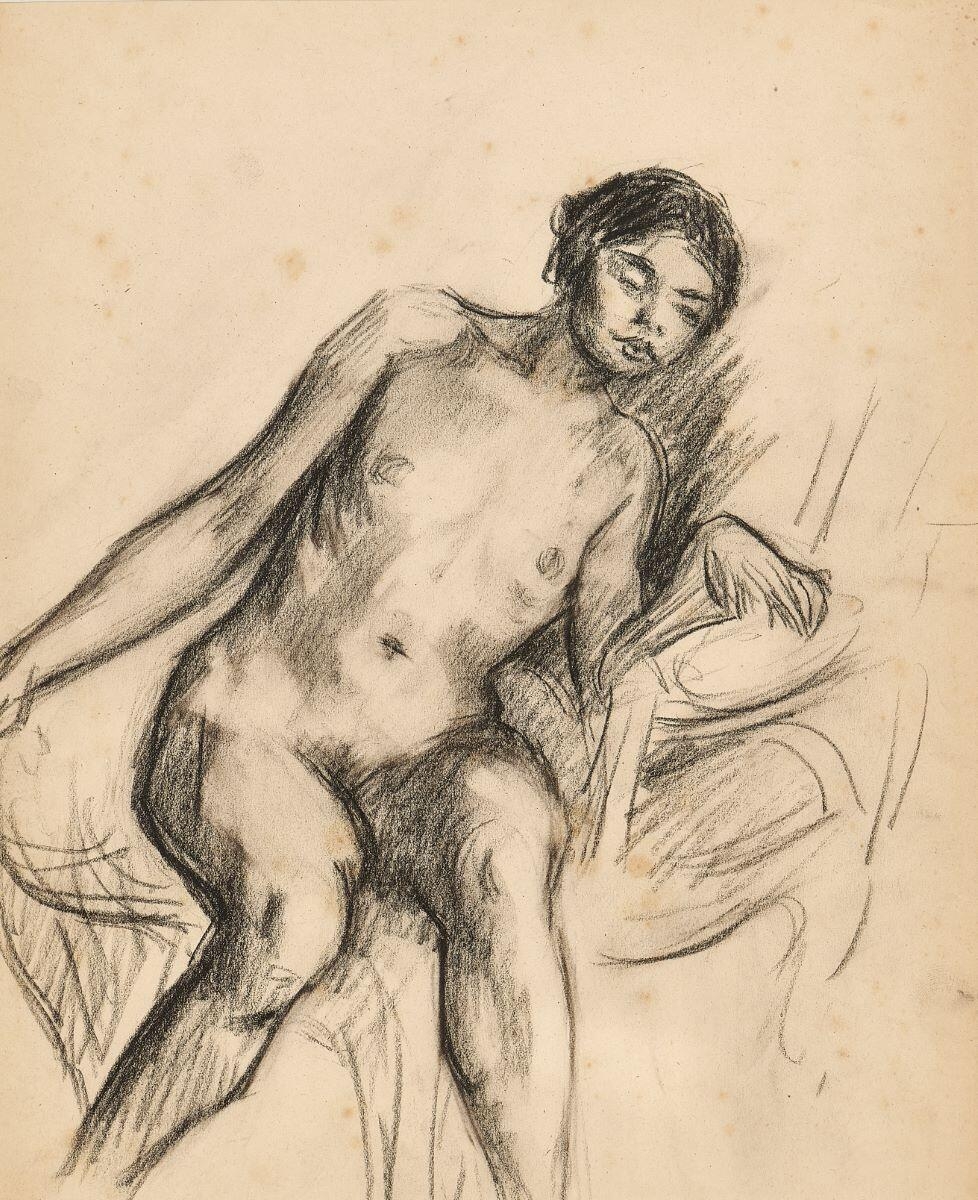 Nu assis au fauteuil, Roderic O'Conor, 1ère moitié 20e siècle
