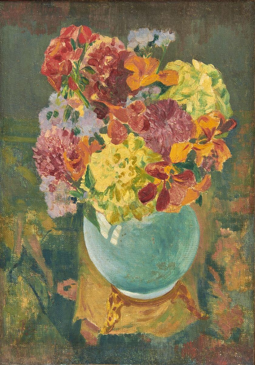 Vase de fleurs, Louis Roy, 1891