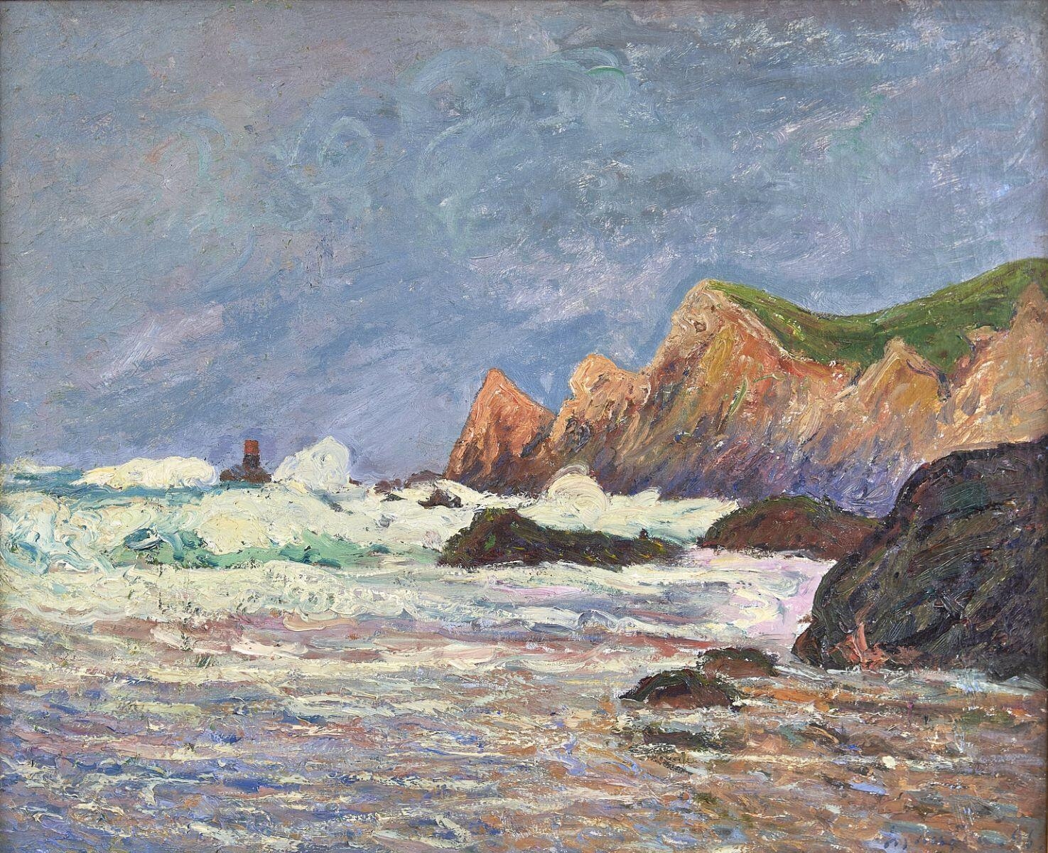 Tempête à Camaret, Maxime Maufra, 1896