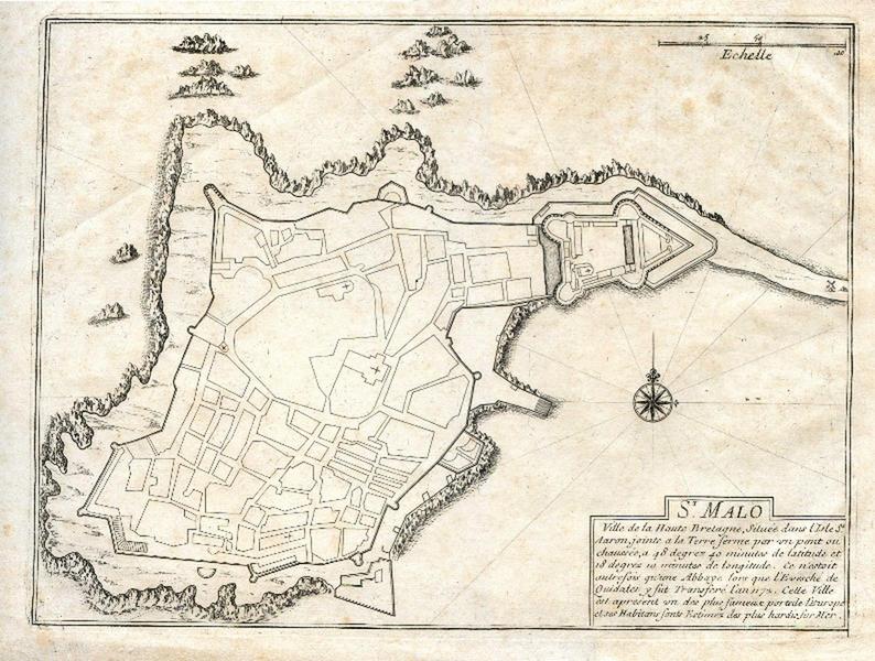 Plan de St Malo Ville de la Haute Bretagne (...)_0