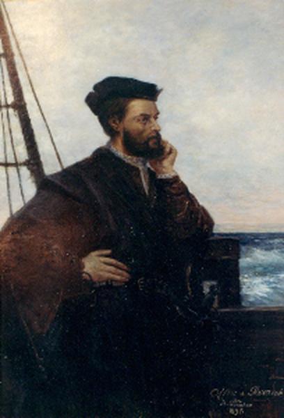 Jacques Cartier, Auguste Lemoine, 1895