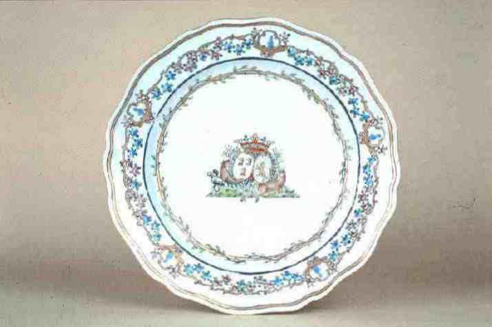 Armoiries de mariage de François César Visdelou de Bonamour et de Marie-Madeleine Boschat_2