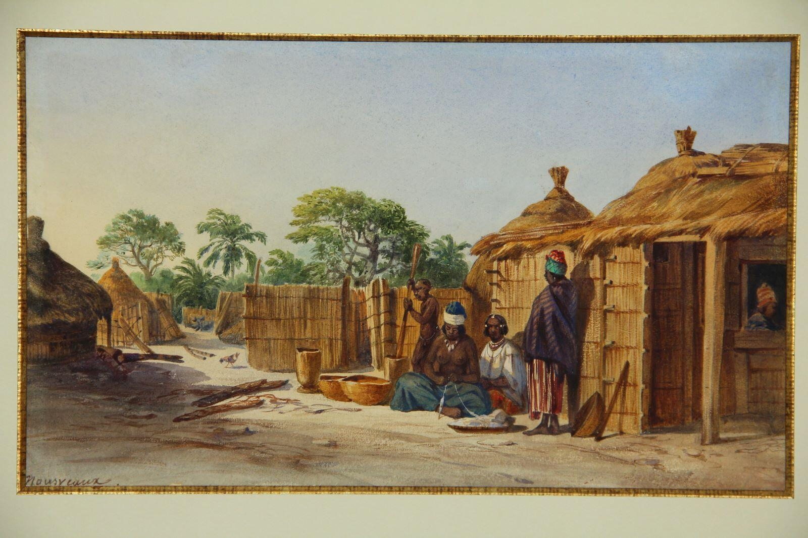 tableau, Edouard Auguste Nousveaux, 1842